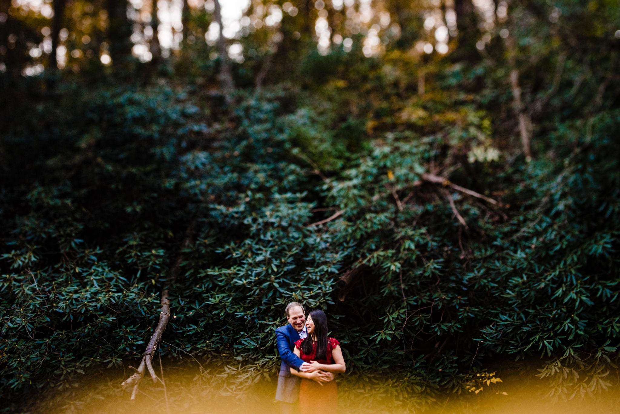 Engagement Session at Forbidden Drive in Philadelphia